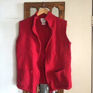 VINTAGE L STUDIO WOOL VESTS SIZE L